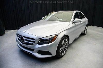 2016 Mercedes-Benz C-Class C300 2016 Mercedes-Benz C-Class C300 214 Miles Iridium Silver Metallic Sedan 2.0L Tur