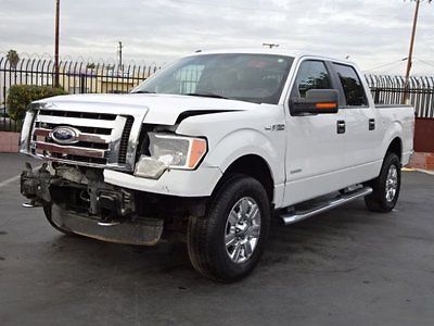 2012 Ford F-150 XLT SuperCrew 4WD 2012 Ford F-150 XLT SuperCrew 4WD Damaged Salvage Priced to Sell Export Welcome!