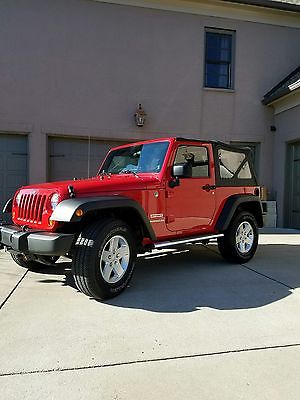 2011 Jeep Wrangler Sport Sport Utility 2-Door Jeep Wrangler PRICE REDUCED  ABSOLUTELY PERFECT IN & OUT 4 WHEEL DRIVE