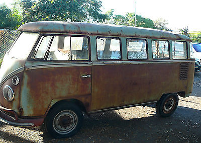 1963 Volkswagen Bus/Vanagon Deluxe 1963 Volkswagen Bus Vanagon Deluxe VERY RARE - 15 Windows - VW Restore Project
