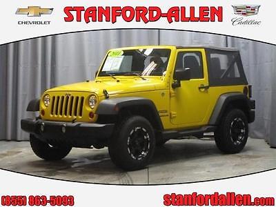 2011 Jeep Wrangler Sport Sport Utility 2-Door 2011 JEEP WRANGLER 4WD 2DR SPORT 1-Owner