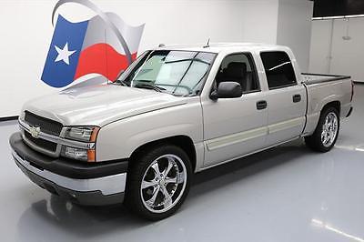 2005 Chevrolet Silverado 1500  2005 CHEVY SILVERADO CREW LT LEATHER DVD 22