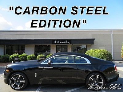 2016 Rolls-Royce Other Wraith CARBON STEEL EDITION! CRYSTAL SPIRIT OF ECSTASY! 1-OWNER CLEAN CARFAX CERTIFIED!