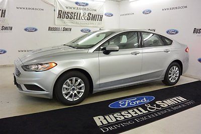 2017 Ford Fusion S 2017 Ford Fusion S 5 Miles Silver S FWD 4 Automatic