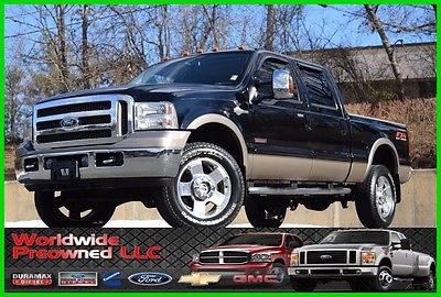 2006 Ford F-350 Crew Cab King Ranch 06 ford f 350 f 350 crew cab 4 door king ranch 6.0 l powerstroke diesel 4 x 4 loaded