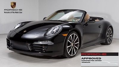 2014 Porsche 911 Carrera 4S 2014 Porsche 911 Carrera 4S 32,061 Miles Black 2D Cabriolet 3.8L 6-Cylinder DOHC