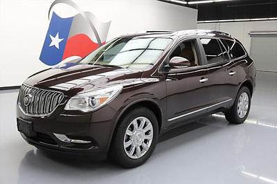 2015 Buick Enclave Leather Sport Utility 4-Door 2015 BUICK ENCLAVE LEATHER 7-PASS DUAL SUNROOF NAV 53K #170865 Texas Direct Auto