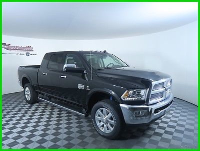 2017 Ram 2500 Laramie Longhorn 4x4 Cummins Diesel Mega Cab Truck 2017 RAM 2500 Navigation Sunroof Leather Backup Camera Remote Start Towing Pack.