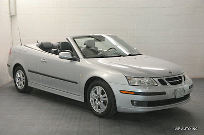 2006 Saab 9-3 2dr Convertible aab 9-3 Convertible Heated Seats Leather Xenon Lights 70585 Miles New Tires