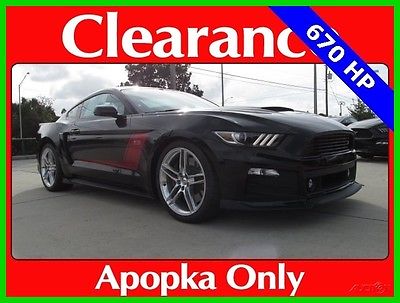 2016 Ford Mustang ROUSH STAGE 3 2016 ROUSH STAGE 3 New 5L V8 32V RWD Coupe Premium