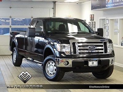 2010 Ford F-150  10 ford f150 xlt 4wd 4x4 custom wheels leveled hd payload bed liner raised