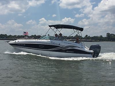 2015 Hurricane Deck Boat 24', Yamaha Motor & Trailer  Like new--only 49 hours!