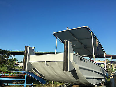Custom Aluminum Flatboat 28 Feet