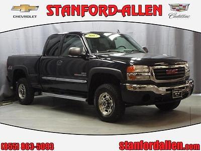 2007 GMC Sierra 2500 SL1 2007 GMC SIERRA 2500HD CLASSIC 4WD EXTENDED CAB STANDARD BOX 1 OWNER