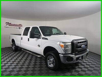 2011 Ford F-350 XL 4x4 V8 Crew Cab Truck Towing Package Bedliner 162k Miles 2011 Ford F-350 4WD Crew Cab Leather Seats Long Bed EASY FINANCING