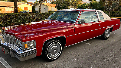 1979 Cadillac DeVille coupe 1979 cadillac coupe deville runs great with cold ac mint cond
