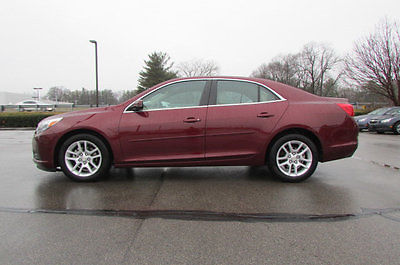 2015 Chevrolet Malibu 4dr Sedan LT w/1LT 4dr Sedan LT w/1LT Low Miles Automatic Gasoline 2.5L 4 Cyl BUTTE RED METALLIC