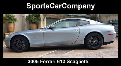 2005 Ferrari 612 612 Scaglietti 2005 FERRARI 612 SCAGLIETTI LOW MILE FANTASTIC CALIFORNIA CAR $89,998!