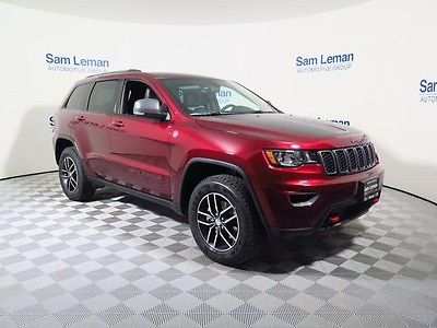 2017 Jeep Grand Cherokee Trailhawk 4x4 2017 Jeep Grand Cherokee Trailhawk 4x4 0 Miles RED SUV 3.6L V6 24V VVT 8-SPEED A