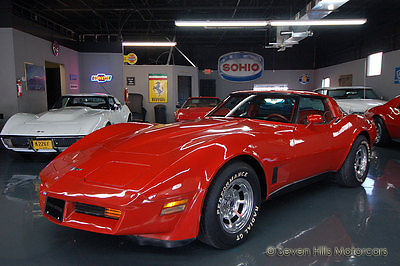 1980 Chevrolet Corvette #'s Match EXCELLENT CONDITION, Low Miles, RED/RED, Very Clean, Original, and Correct