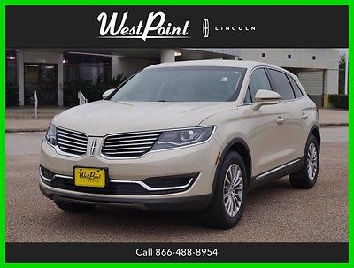 2016 Lincoln MKX Select 2016 Select Used 3.7L V6 24V Automatic FWD SUV