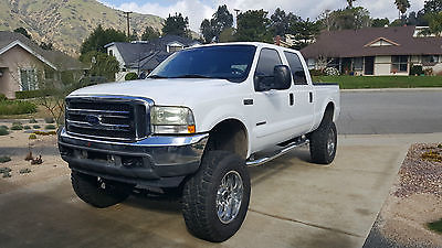 2002 Ford F-250 XLT 2002 Ford F250 7.3 Diesel Crew Cab 4 door Lifted clean title 4WD