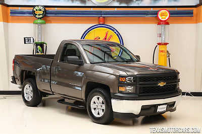 2014 Chevrolet Silverado 1500 WT Standard Cab Pickup 2-Door 2014 Brown Work Truck!