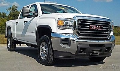 2016 GMC Sierra 2500 Crew Cab WT 4x4 6.0L $10,000 off Deal Call Me Now 16 GMC Sierra 2500HD 4x4 WT HD Automatic Summit White w/Dark Ash/Jet Black Coth