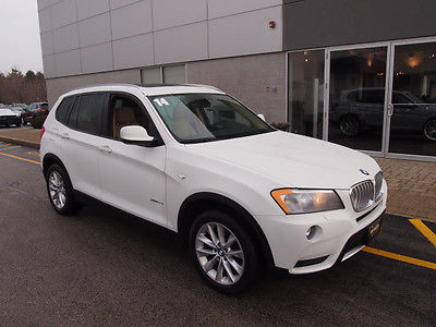 2014 BMW X3 Xdrive28i AWD 2014 BMW X3 Xdrive28i AWD AWD xDrive28i 4dr SUV  Automatic With Overdrive White