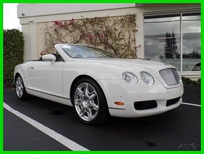 2009 Bentley Continental GT GTC Convertible 2-Door 2009 Used Turbo 6L W12 60V Automatic AWD Premium