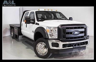 2015 Ford Other Pickups XL 2015 Ford Super Duty F-550 4X4 DRW XL 50,244 Miles Oxford White Pickup Truck 6.7