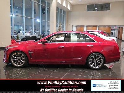 2016 Cadillac CTS 2SV 2016 CADILLAC CTS-V 2SV Red Obsession Tintcoat 4DR Supercharged V8 Automatic