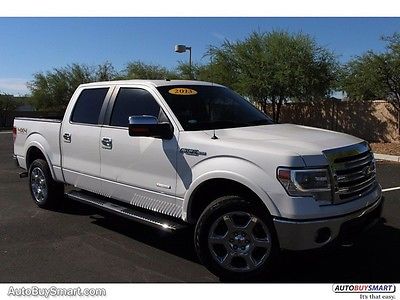 2013 Ford F-150 Lariat 4WD 145WB 2013 Ford F-150 Lariat 4WD 145WB 39524 Miles White  6 Automatic