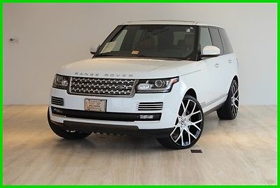 2014 Land Rover Range Rover Supercharged Autobiography 2014 Supercharged Autobiography Used 5L V8 32V Automatic 4WD SUV Premium