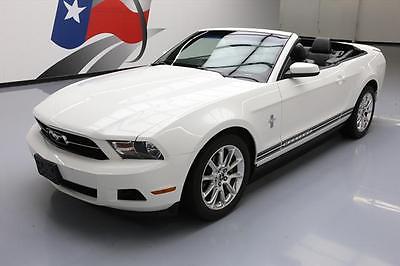 2011 Ford Mustang  2011 FORD MUSTANG V6 PREMIUM CONVERTIBLE LEATHER 72K MI #121575 Texas Direct