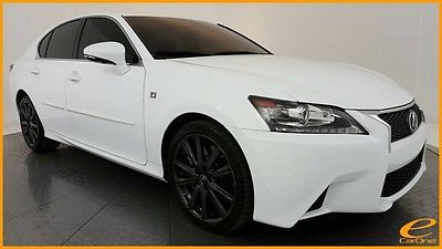 2015 Lexus GS | F SPORT | NAV | CAM | CLMT STS | ILLUMINATED SIL Ultra White Lexus GS 350 with 19,185 Miles available now!