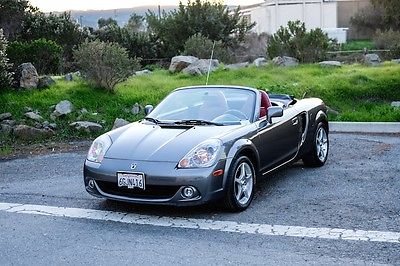 2004 Toyota MR2 Spyder -- 2004 Toyota MR2 Spyder  69,186 Miles Gray 2D Convertible 1.8L I4 MPI DOHC Manual