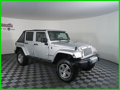 2008 Jeep Wrangler Sahara 4x4 Manual V6 SUV Soft Top Roof Side Steps 144663 Miles 2008 Jeep Wrangler Unlimited 4WD SUV Towing Package Cloth Seats