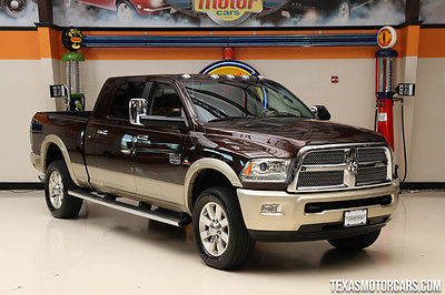 2014 Ram 2500 Laramie Longhorn Crew Cab Pickup 4-Door 2014 Brown Longhorn!