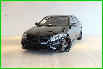 2016 Mercedes-Benz S-Class AMG S63 2016 AMG S63 Used Turbo 5.5L V8 32V Automatic AWD Sedan Premium