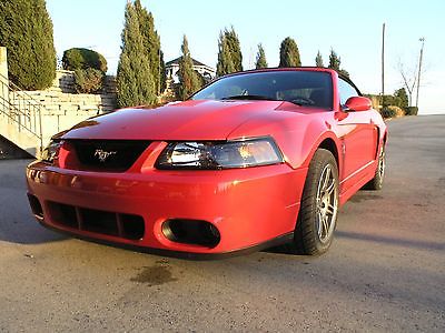 2003 Ford Mustang Cobra SVT Convertible 2003 Mustang SVT Cobra 10th Anniversary Low Mileage 1800 or less Like New