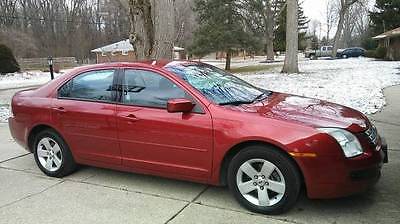 2007 Ford Fusion SE 2007 Ford Fusion SE Red 68k