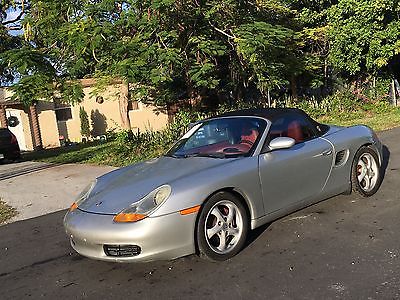 1997 Porsche Boxster -- 5 SPEED MANUAL TEANSMISSION SALVAGE REBUILDABLE RUNS AND DRIVES 70K MILES