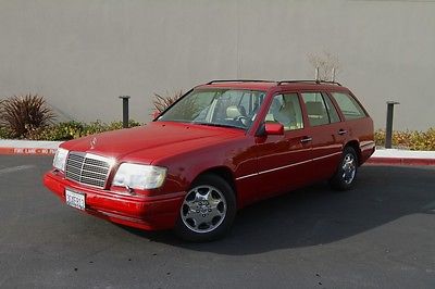 1994 Mercedes-Benz E-Class Wagon 1994 Mercedes Benz E320 Wagon Clean Calif Car Fully optioned Rare Imperial Red