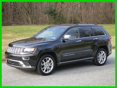 2014 Jeep Grand Cherokee SUMMIT 2014 SUMMIT Used 3.6L V6 24V Automatic 4WD SUV