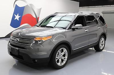 2013 Ford Explorer  2013 FORD EXPLORER LIMITED 7-PASS HTD LEATHER 20'S 62K #B34865 Texas Direct Auto