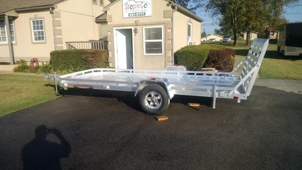 2017 Aluma 7814ST Aluminum utility trailer