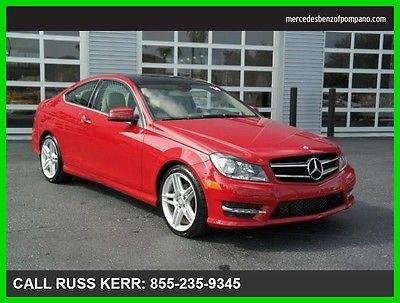 2014 Mercedes-Benz C-Class C250 Premium Navigation Keyless GO Clean Carfax 2014 C250 Coupe Premium We Finance and assist with Shipping