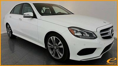 2016 Mercedes-Benz E-Class E350 | SPORT | P1 | NAV | AUTO PARK | BLND SPOT | Mercedes-Benz E-Class Polar White with 6,025 Miles, for sale!