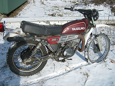 1978 Suzuki Other  1978 TS250 SUZUKI 250 ON OFF TRAIL DIRT MOTORCYCLE TS